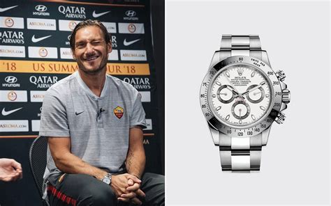 rolex totti valore|francesco Totti italia.